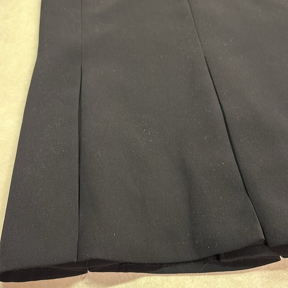 Jones Studio Separates Black Box Pleat Hem Trumpet Flare Dress Skirt 20W - Picture 8 of 9
